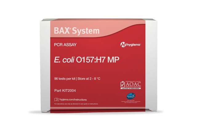 BAX® System E. coli O157:H7 MP - Validated PCR Pathogen Detection for Food Safety
