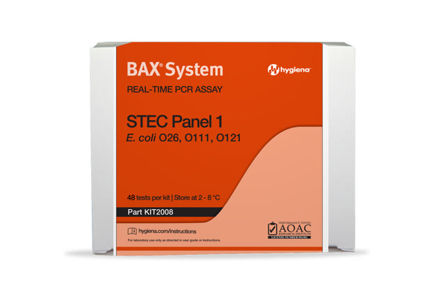 BAX® System Real-time STEC Panel 1 - PCR Assay for Non-O157 STEC Detection