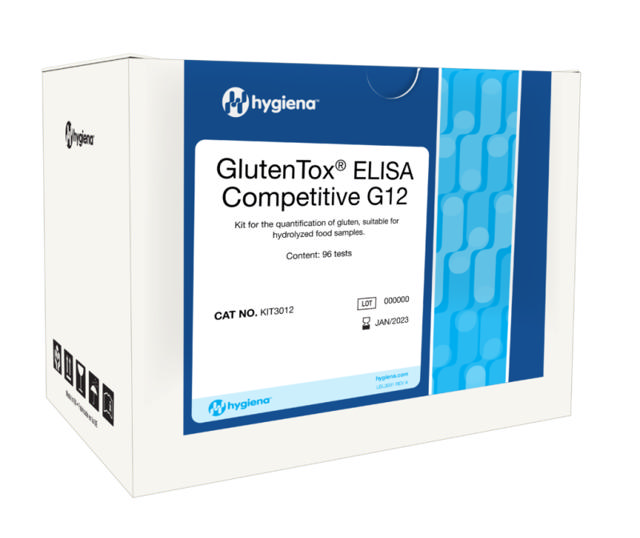 GlutenTox ELISA Competitive G12 - Hydrolyzed Gluten Detection for Food Testing