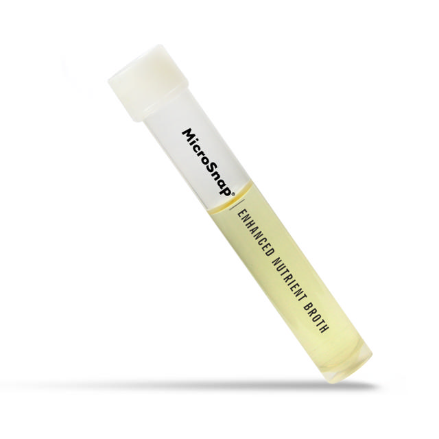 MicroSnap Enhanced Nutrient Broth - Ready-to-Use Indicator Organism Enrichment Media